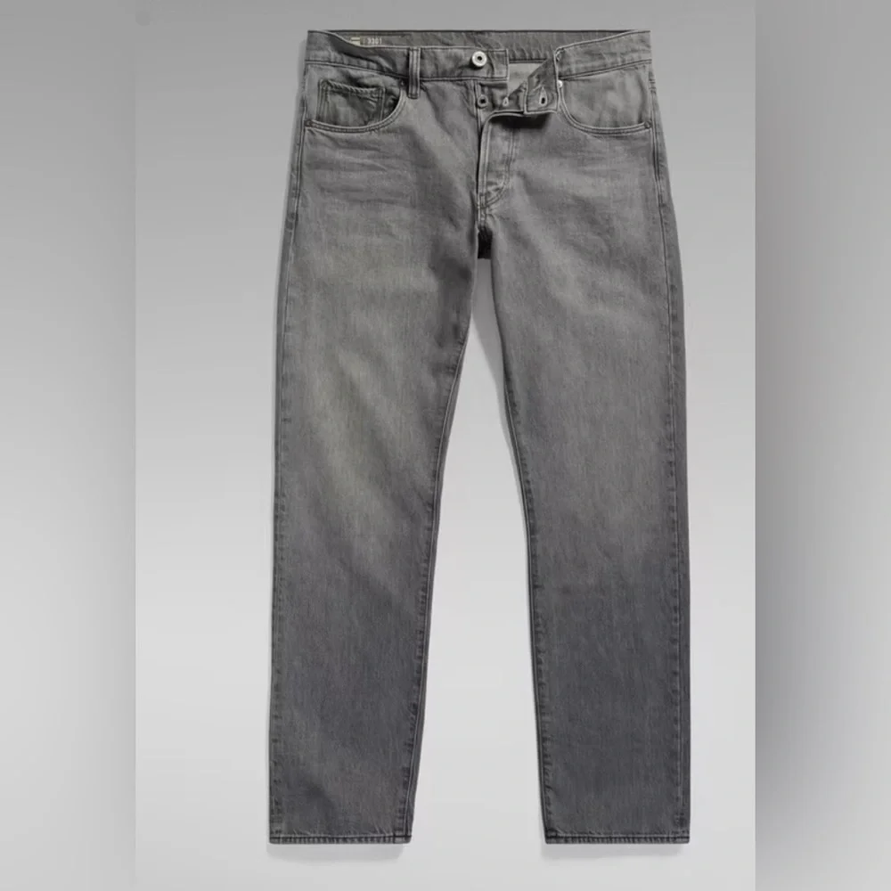 RAW 3301 STRAIGHT WESS GREY SUPERSTRETCH - W29xL32